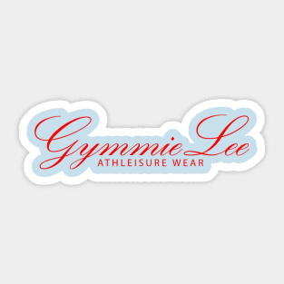 Gymmie Lee Red Sticker